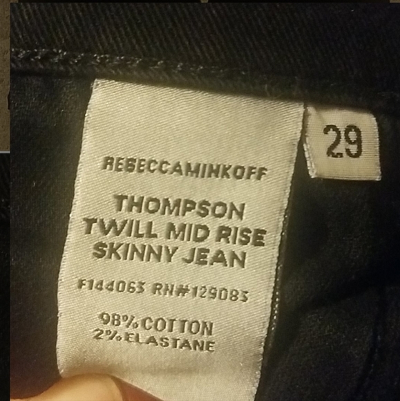 Rebecca Minkoff Distressed Skinny Jeans. Size 29 - Picture 4 of 7